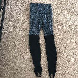 lululemon leggings with stirrups